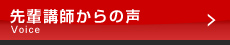 先輩講師からの声